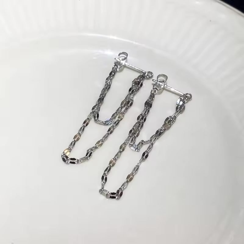 Silver Drift Earrings