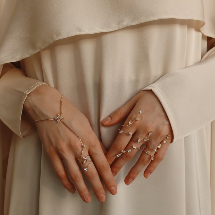 Daisy Drape Handlace