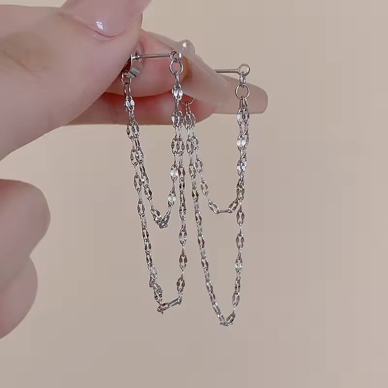 Silver Drift Earrings