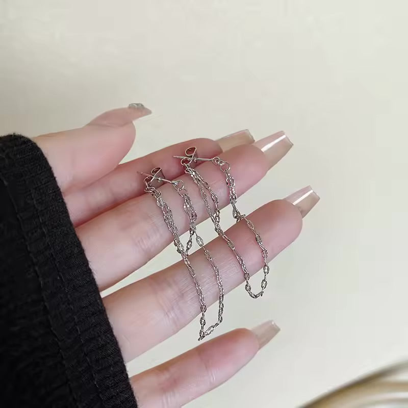 Silver Drift Earrings