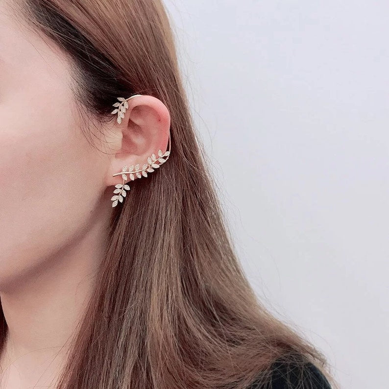 FOREST CUFF EARRINGS