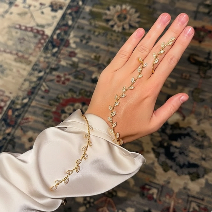 Dewdrop Grace Hand Cuff